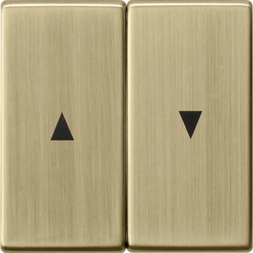 Лицевая панель Gira ClassiX для 2-кл. выключателя жалюзи бронза фото Лицевая панель Gira ClassiX для 2-кл. выключателя жалюзи бронза картинка